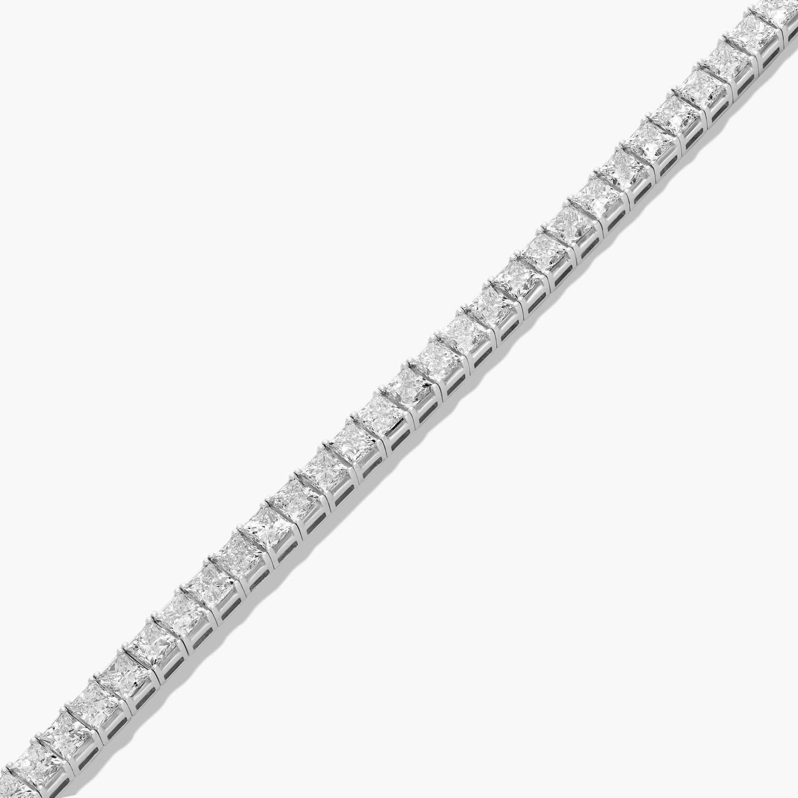 Celoray 14K Solid Gold 12ctw Princess Diamond Tennis Bracelet Prong Setting Celoray 14K Solid Gold 12ctw Princess Diamond Tennis Bracelet Prong Setting
