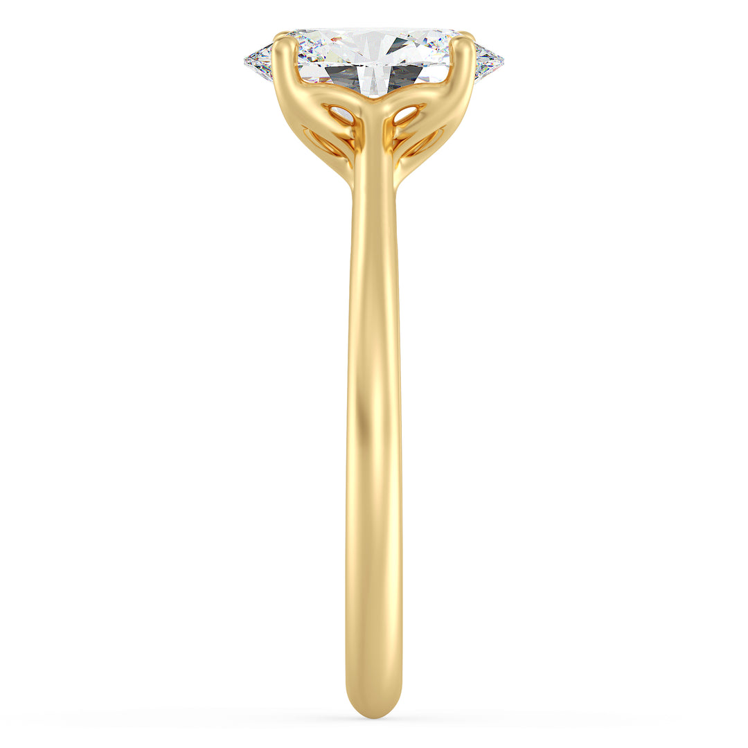 Celoray Customized 18K Solid Gold 3CT IGI Oval Diamond Solitaire Ring VVS Lab Diamond Celoray Customized 18K Solid Gold 3CT IGI Oval Diamond Solitaire Ring VVS Lab Diamond