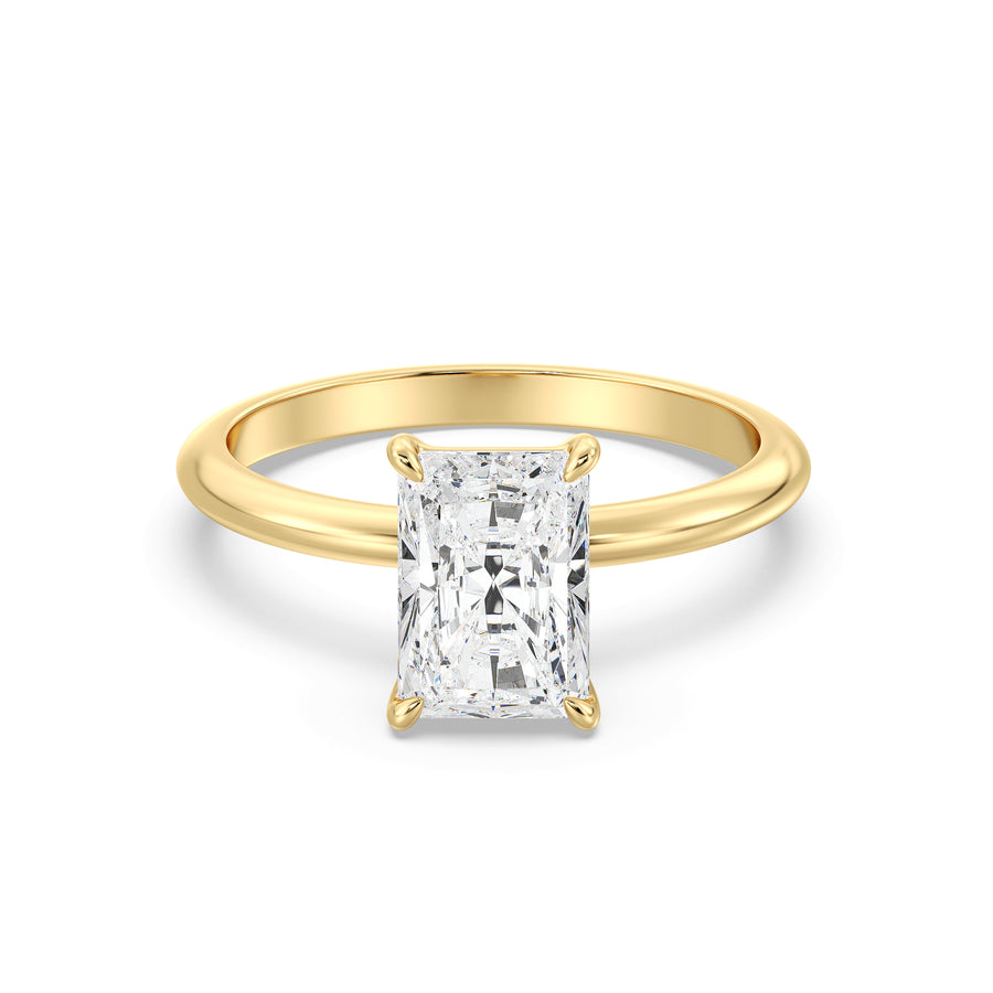 Celoray Customized 18K Solid Gold 3CT IGIRadiant Diamond Solitaire Ring VVS Lab Diamond Celoray Customized 18K Solid Gold 3CT IGIRadiant Diamond Solitaire Ring VVS Lab Diamond