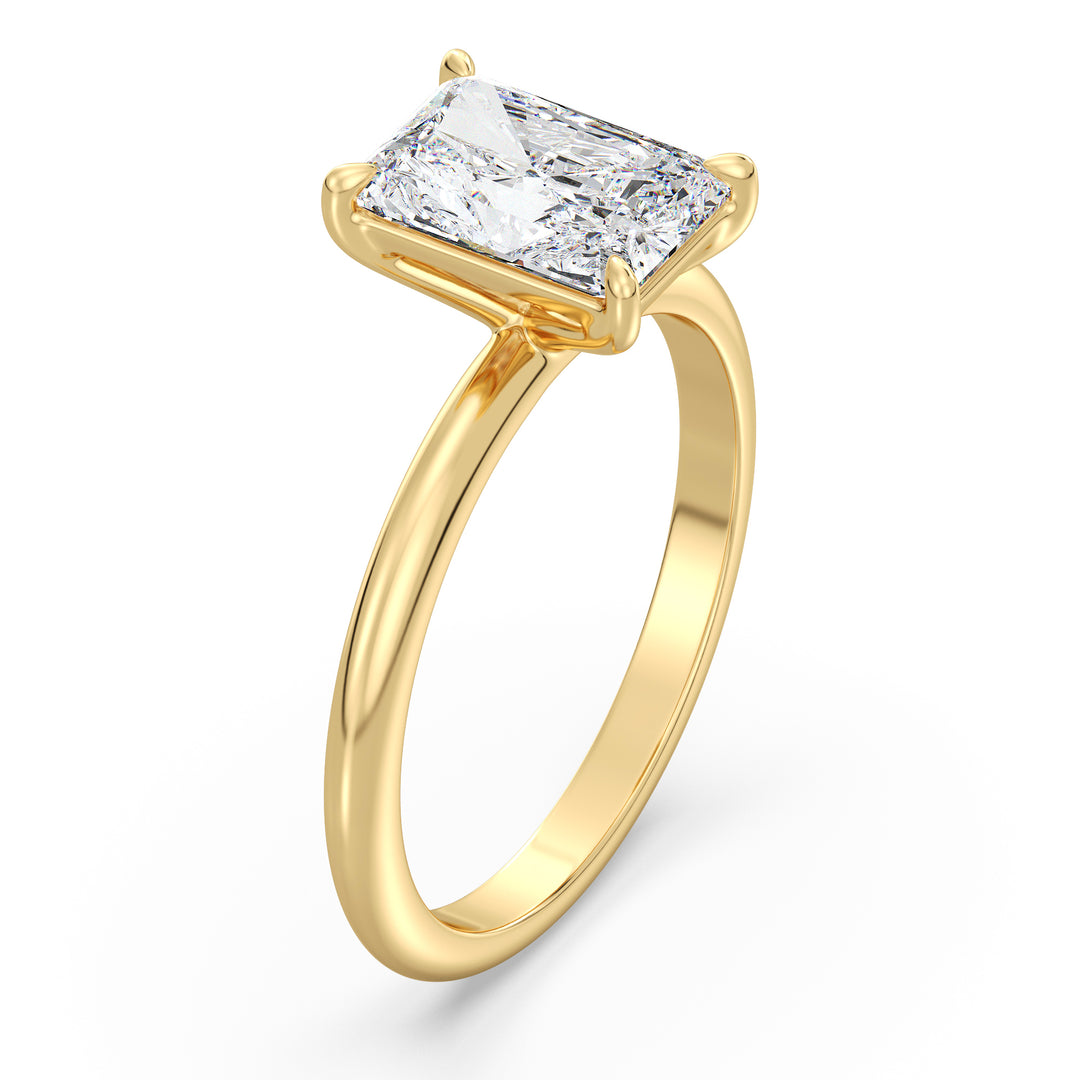 Celoray Customized 18K Solid Gold 3CT IGIRadiant Diamond Solitaire Ring VVS Lab Diamond Celoray Customized 18K Solid Gold 3CT IGIRadiant Diamond Solitaire Ring VVS Lab Diamond