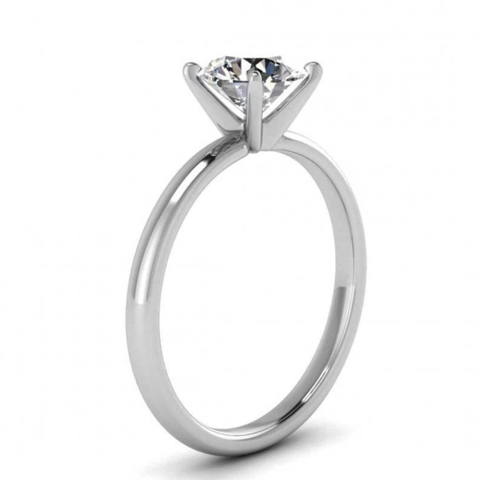 Celoray Custom 18k Solid Gold 3ct Heart Diamond Solitaire Ring for Women Celoray Custom 18k Solid Gold 3ct Heart Diamond Solitaire Ring for Women
